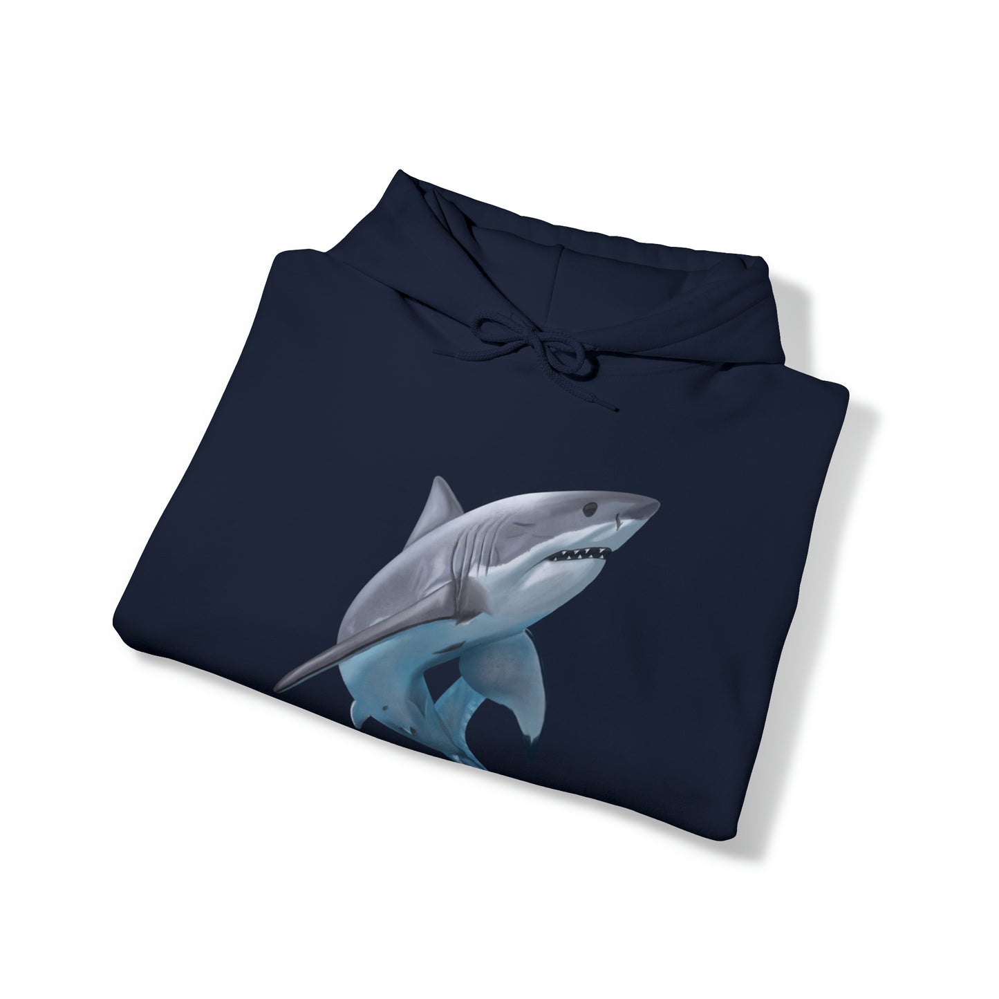 Shark Art Illustration Hoodie