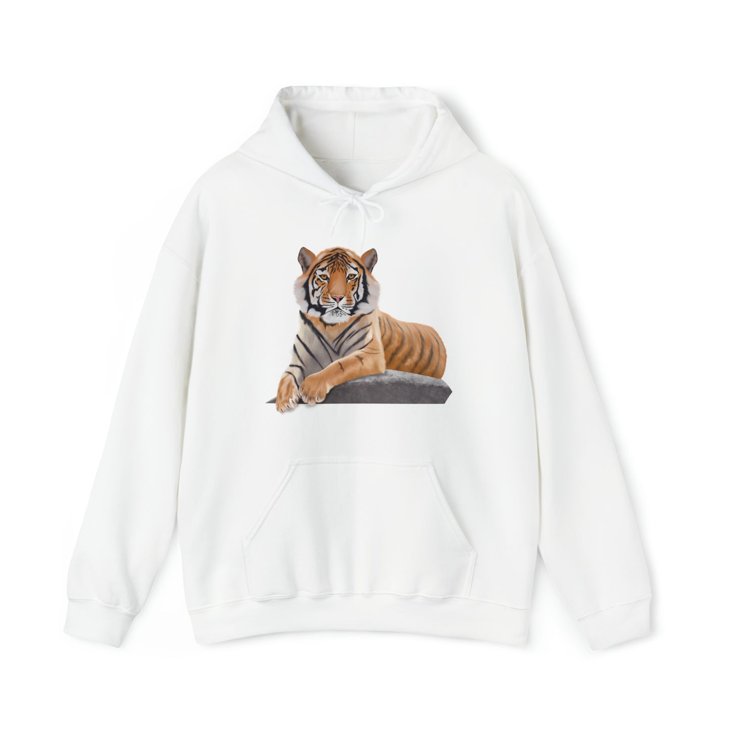 Tiger Art Illustration Hoodie