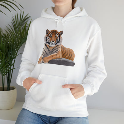 Tiger Art Illustration Hoodie