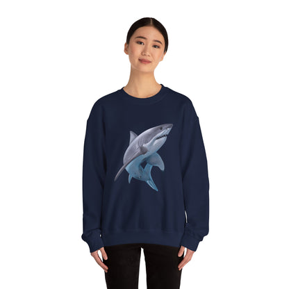 Shark Illustration Sweatshirt