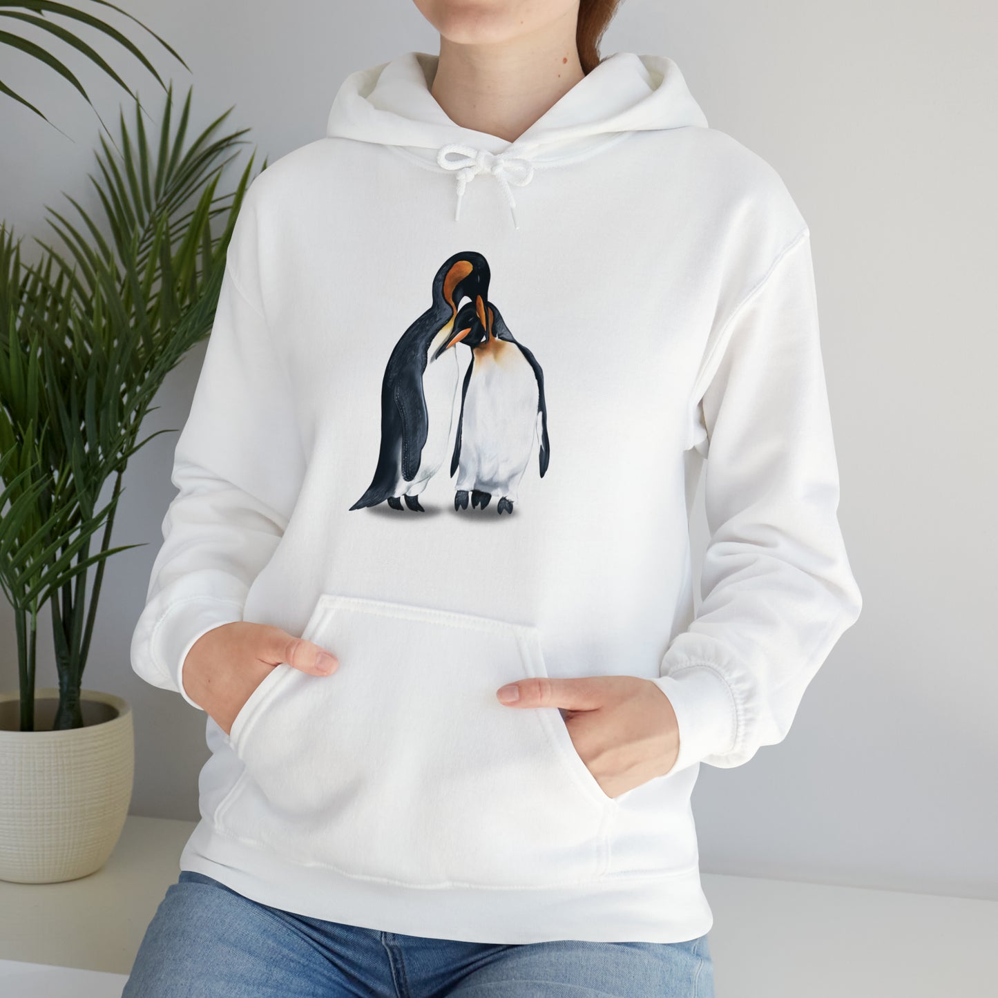 Penguin Art Illustration Hoodie