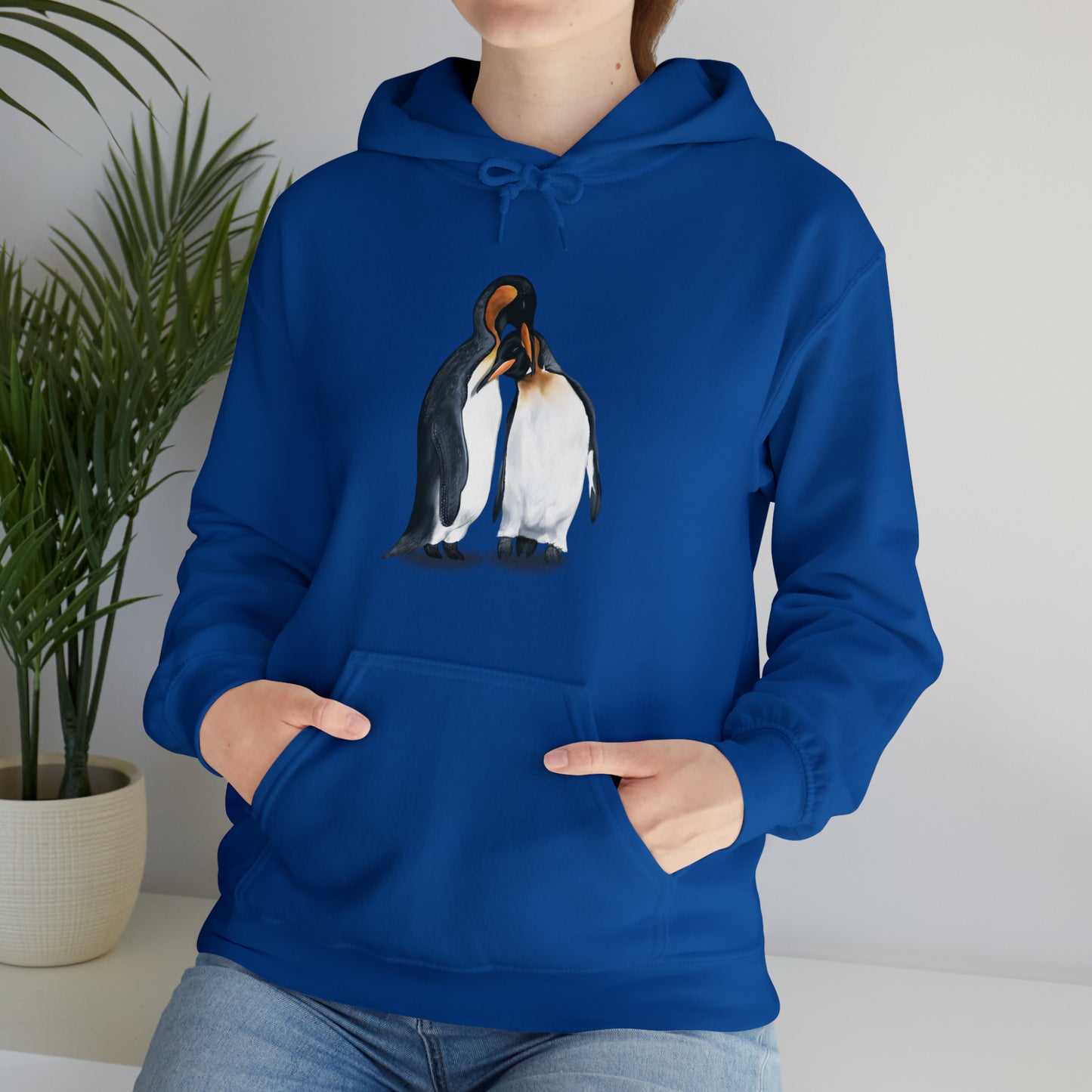 Penguin Art Illustration Hoodie