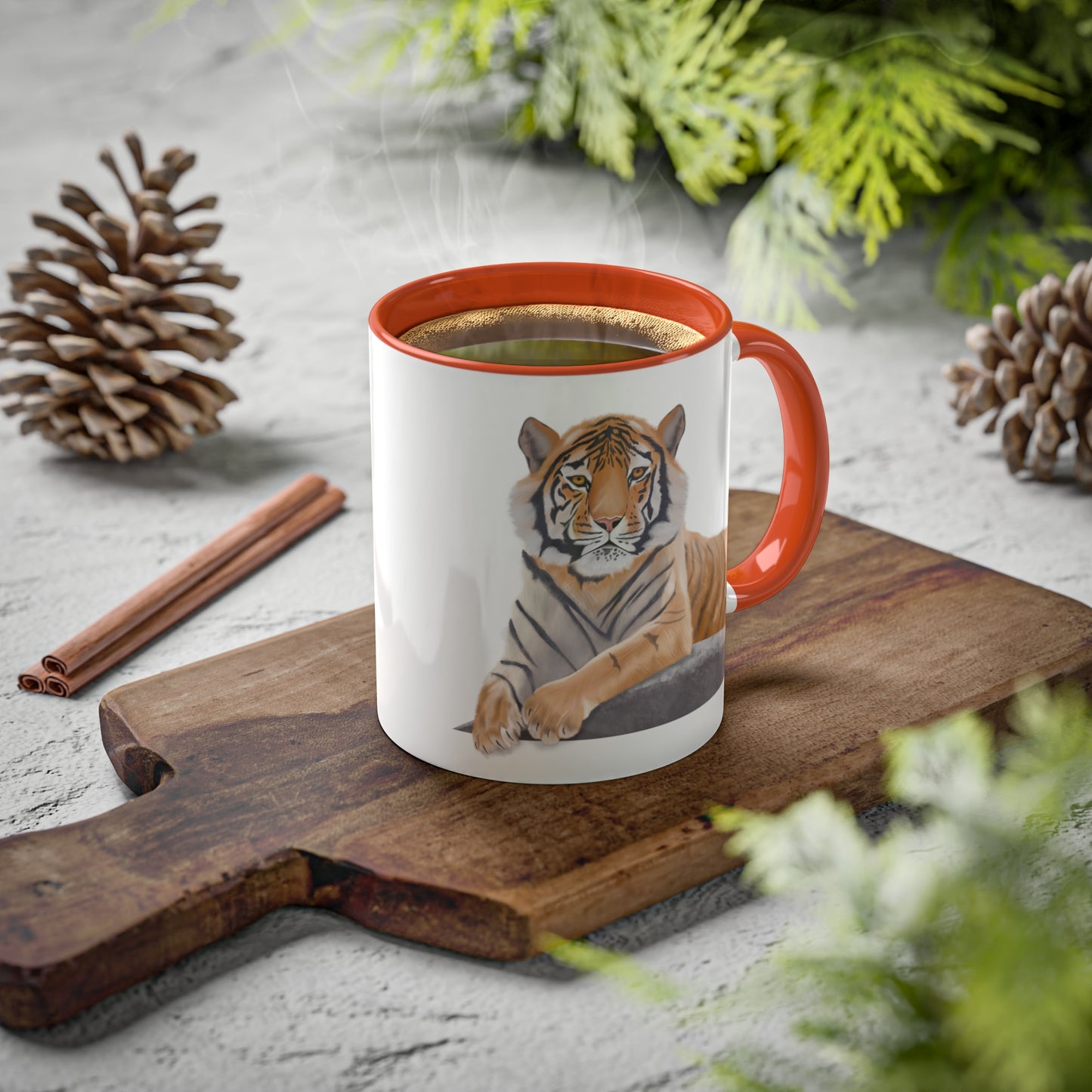 Tiger Art Illustration Mug