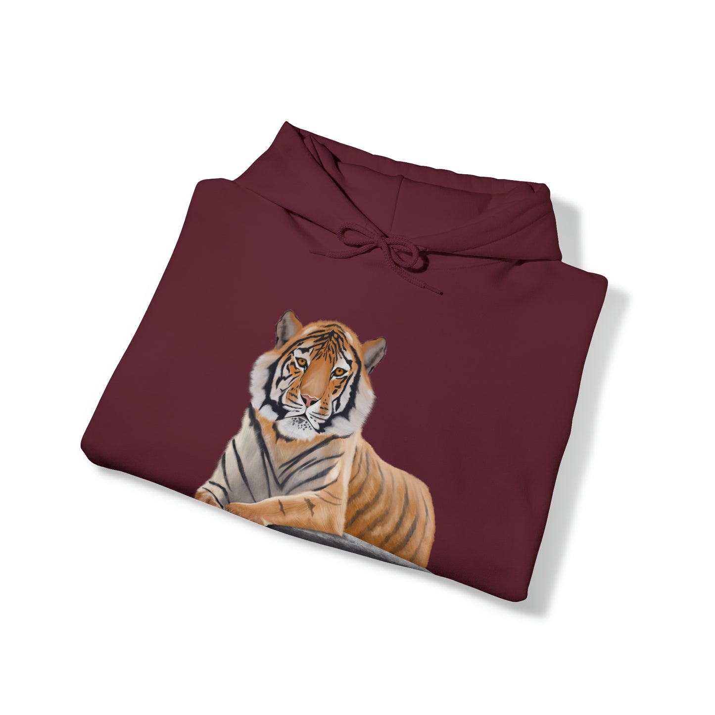 Tiger Art Illustration Hoodie