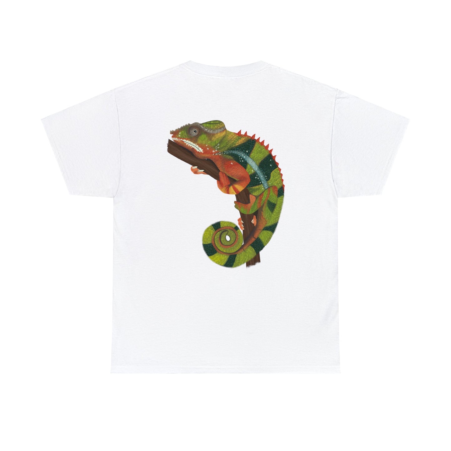 Chameleon Art Illustration T-Shirt